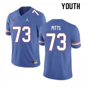 Youth Florida Gators #73 Mark Pitts NCAA Nike Blue Authentic Stitched College Football Jersey ASC4062WN